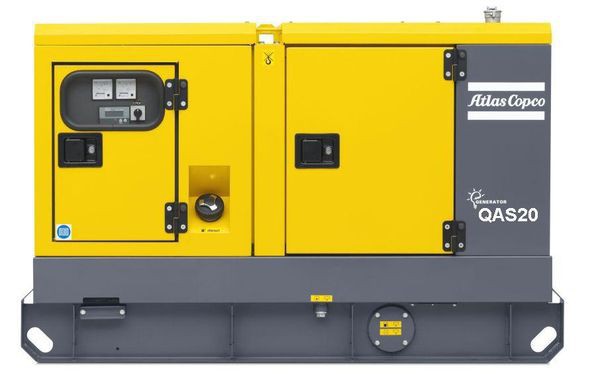 Дизельный генератор Atlas Copco QAS 20 FLX